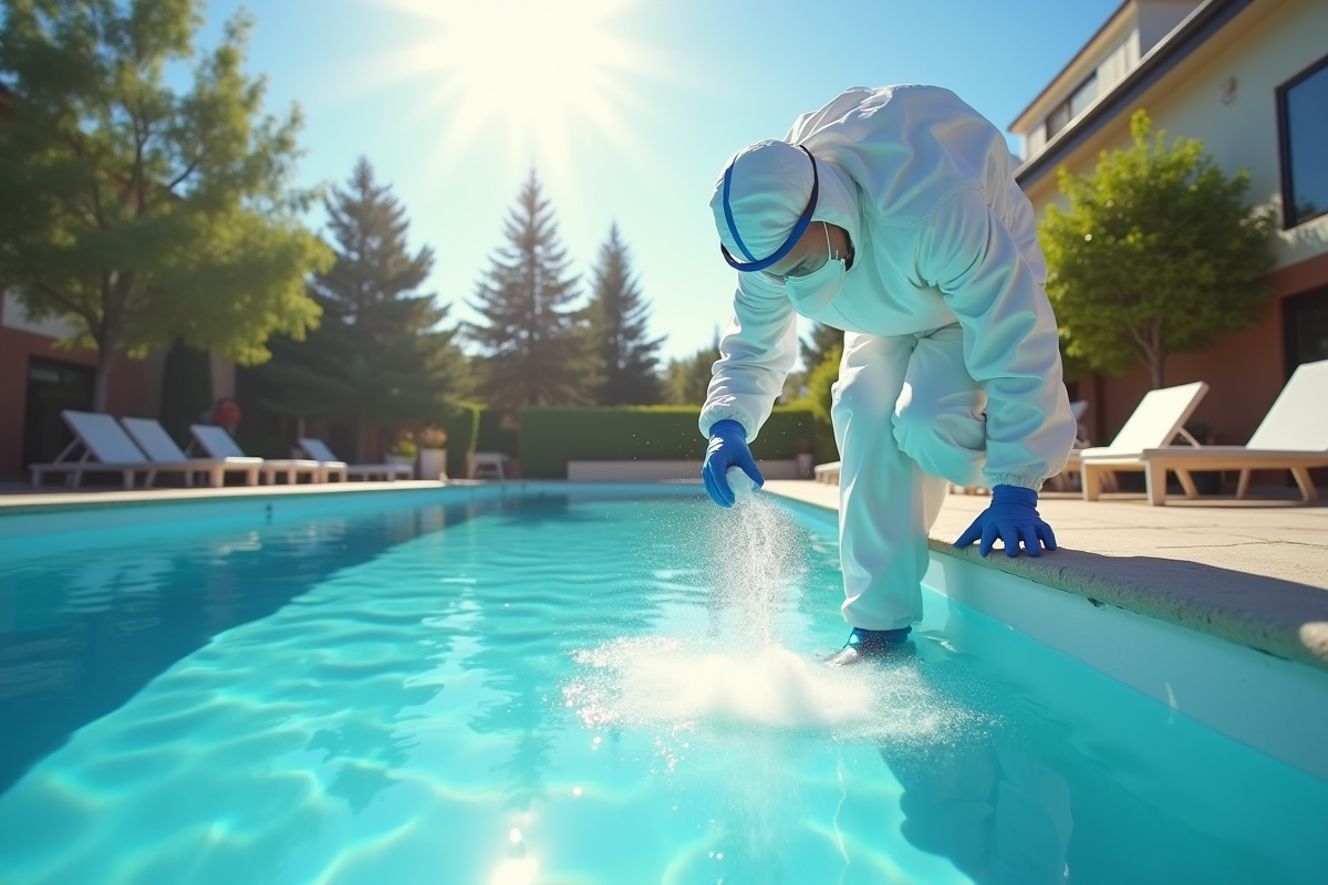 piscine chlore