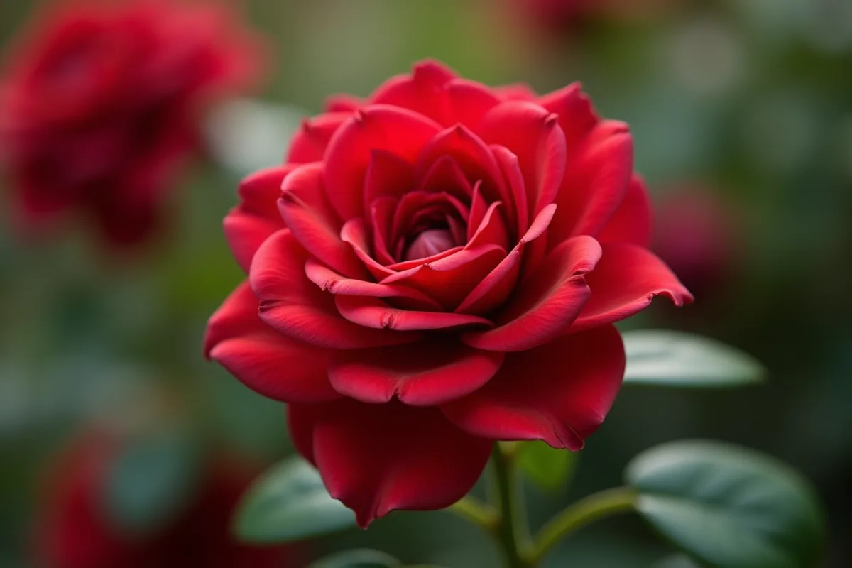 arbustes rouges