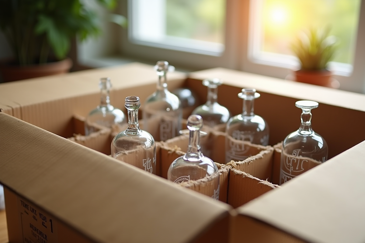 verres emballage