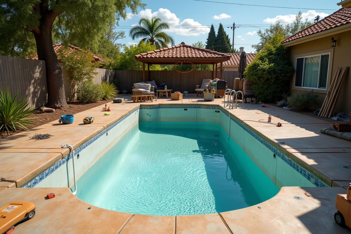 piscine réduite