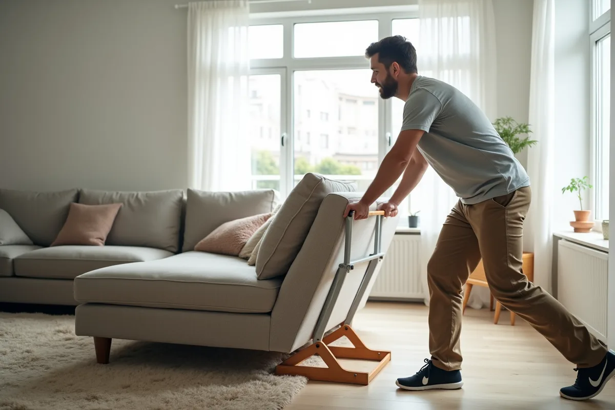 Techniques pour soulever un meuble lourd en toute sécurité