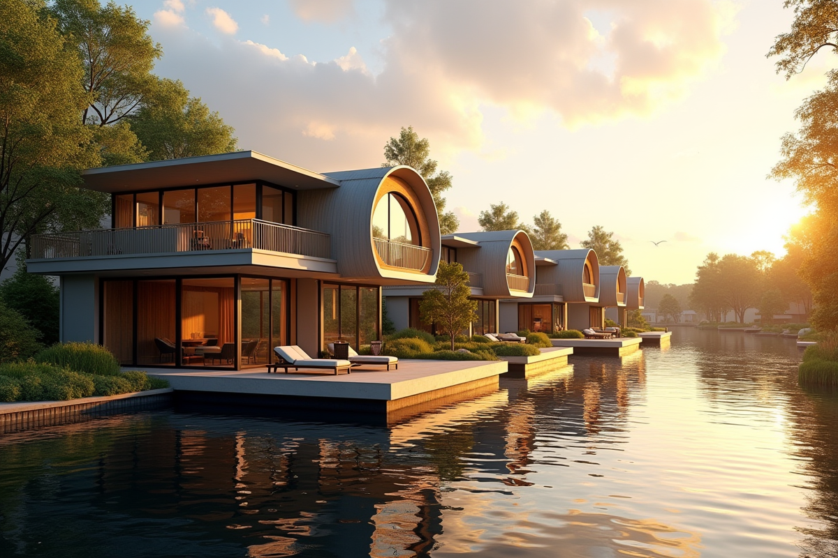 maison flottante